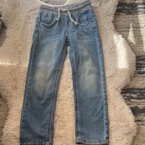 Cat & Jack 5T Casual Blue Denim Jogger Pants